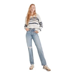 Madewell Light Blue Straight Leg Jeans